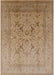 Mid-Century Modern Light Brown Oriental Rug, urb3235