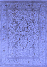 Oriental Blue Industrial Rug, urb3235blu