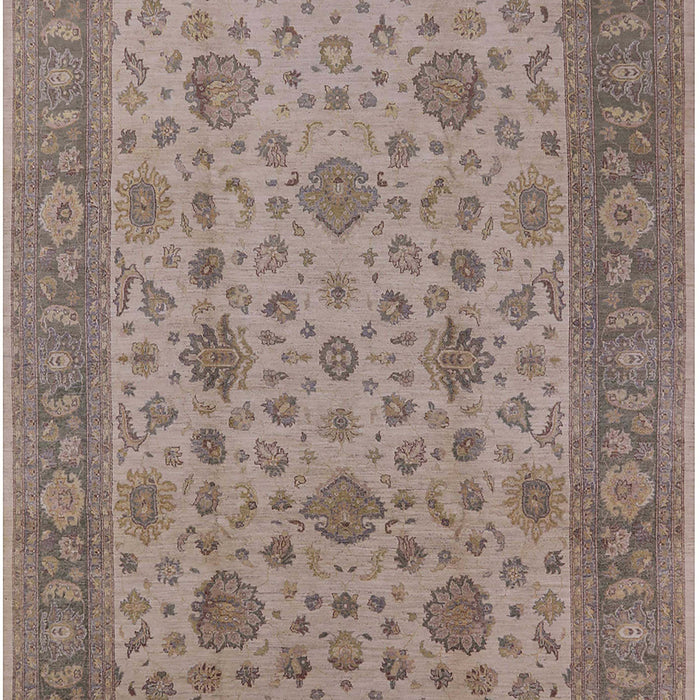 Mid-Century Modern Camel Brown Oriental Rug, urb3236