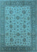 Oriental Light Blue Industrial Rug, urb3236lblu