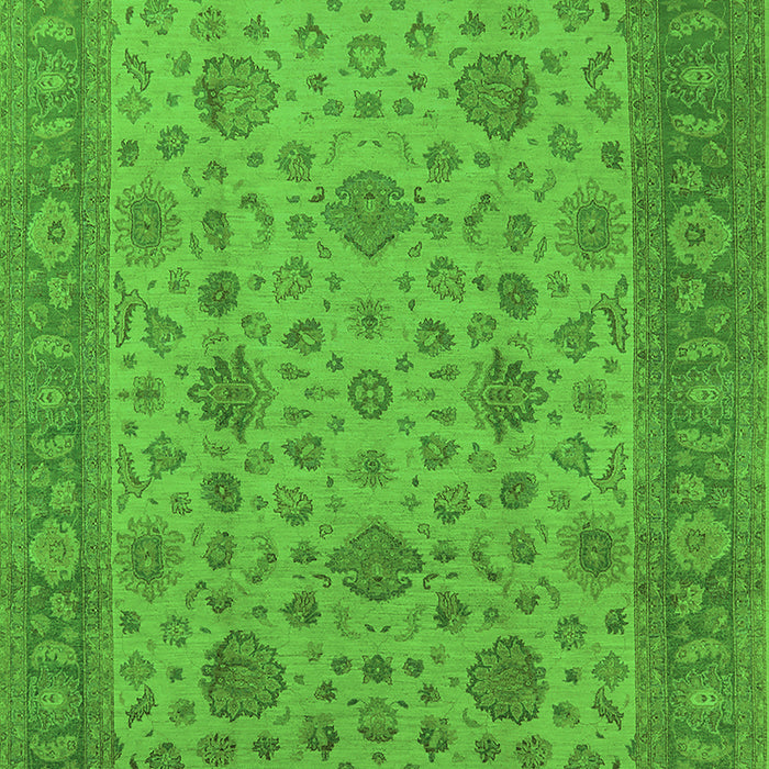 Oriental Green Industrial Rug, urb3236grn