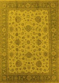 Oriental Yellow Industrial Rug, urb3236yw