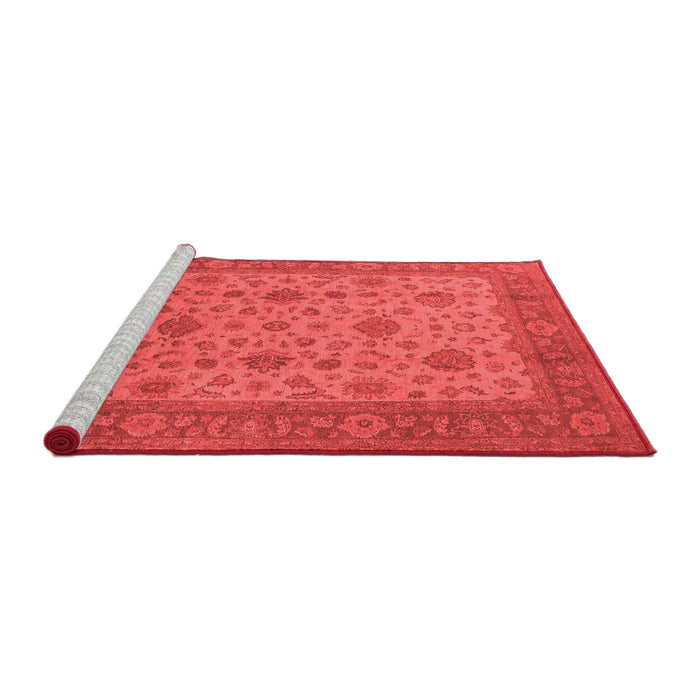 Industrial Red Washable Rugs