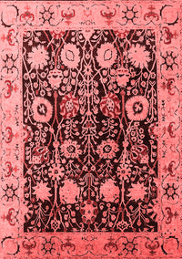 Oriental Red Industrial Rug, urb3237red