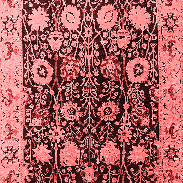 Oriental Red Industrial Area Rugs
