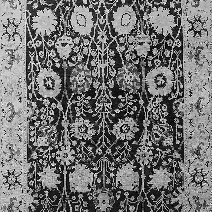 Oriental Gray Industrial Rug, urb3237gry