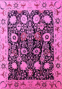 Oriental Pink Industrial Rug, urb3237pnk