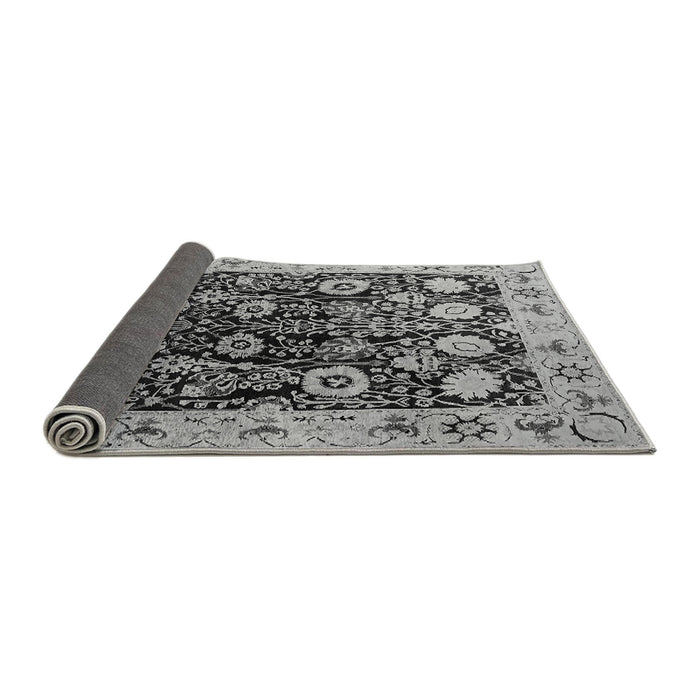 Sideview of Oriental Gray Industrial Rug, urb3237gry