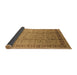 Sideview of Oriental Brown Industrial Rug, urb3238brn