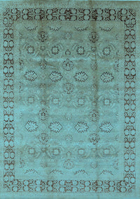 Oriental Light Blue Industrial Rug, urb3238lblu