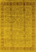 Oriental Yellow Industrial Rug, urb3238yw