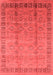 Oriental Red Industrial Area Rugs