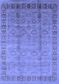 Oriental Blue Industrial Rug, urb3238blu