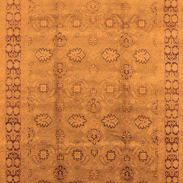 Oriental Orange Industrial Rug, urb3238org