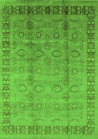 Oriental Green Industrial Rug, urb3238grn