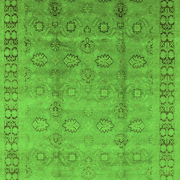 Oriental Green Industrial Rug, urb3238grn