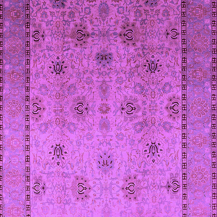 Machine Washable Oriental Purple Industrial Area Rugs, wshurb3239pur