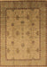 Oriental Brown Industrial Rug, urb3239brn