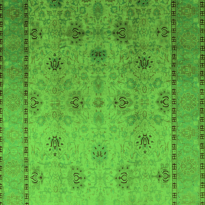 Oriental Green Industrial Rug, urb3239grn