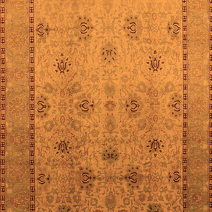 Oriental Orange Industrial Rug, urb3239org
