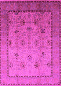 Oriental Pink Industrial Rug, urb3239pnk