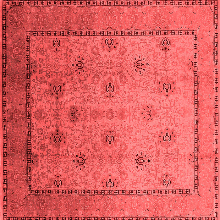 Oriental Red Industrial Rug, urb3239red