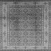 Square Oriental Gray Industrial Rug, urb3240gry