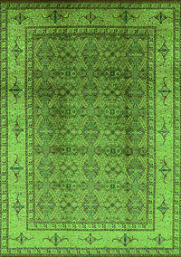 Oriental Green Industrial Rug, urb3240grn