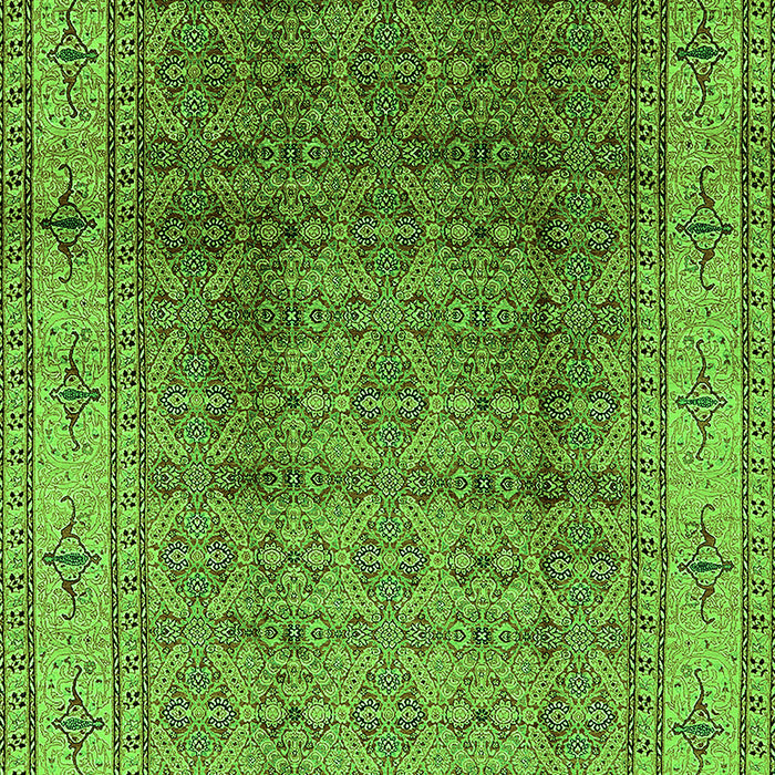 Oriental Green Industrial Rug, urb3240grn