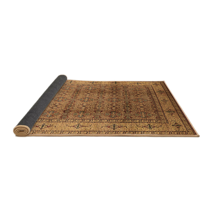 Sideview of Oriental Brown Industrial Rug, urb3240brn