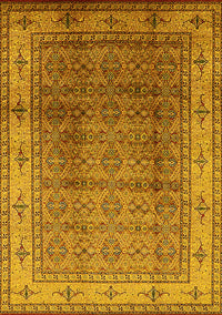 Oriental Yellow Industrial Rug, urb3240yw