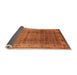 Sideview of Oriental Orange Industrial Rug, urb3240org