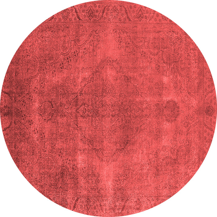Machine Washable Oriental Red Industrial Rug, wshurb3241red