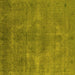 Square Oriental Yellow Industrial Rug, urb3241yw