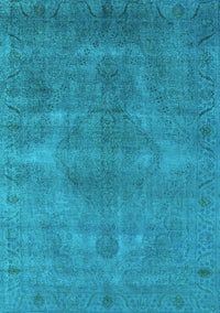 Oriental Light Blue Industrial Rug, urb3241lblu