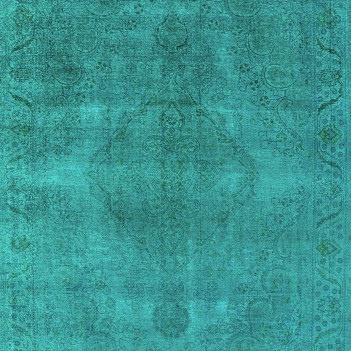 Oriental Turquoise Industrial Rug, urb3241turq
