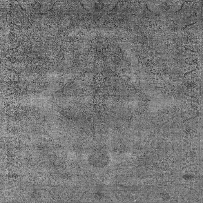 Square Oriental Gray Industrial Rug, urb3241gry