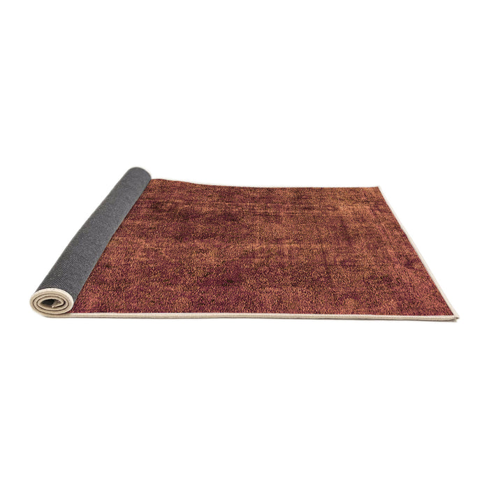 Sideview of Oriental Orange Industrial Rug, urb3242org
