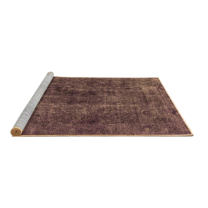 Sideview of Machine Washable Oriental Brown Industrial Rug, wshurb3242brn