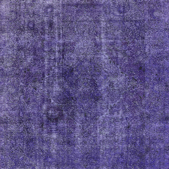 Mid-Century Modern Purple Oriental Rug, urb3242