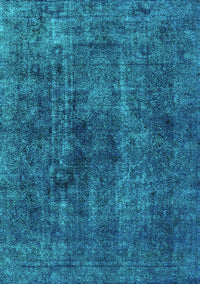 Oriental Turquoise Industrial Rug, urb3242turq