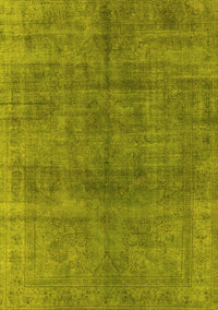 Oriental Yellow Industrial Rug, urb3243yw