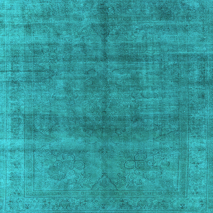 Square Oriental Light Blue Industrial Rug, urb3243lblu
