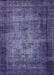 Mid-Century Modern Purple Oriental Rug, urb3244