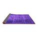 Sideview of Oriental Purple Industrial Rug, urb3244pur