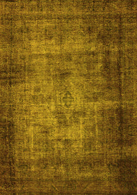 Oriental Yellow Industrial Rug, urb3244yw