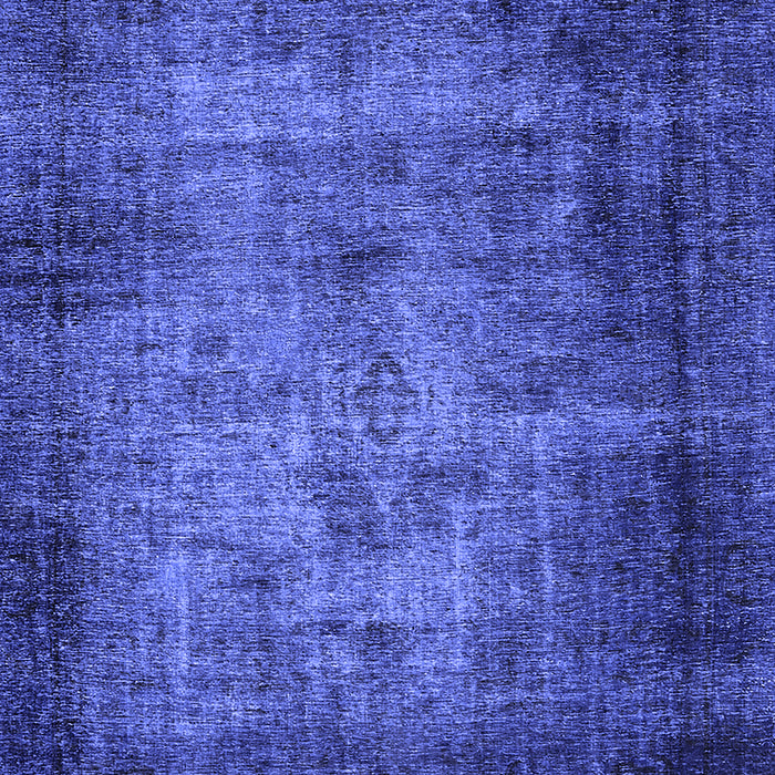 Machine Washable Oriental Blue Industrial Rug, wshurb3244blu