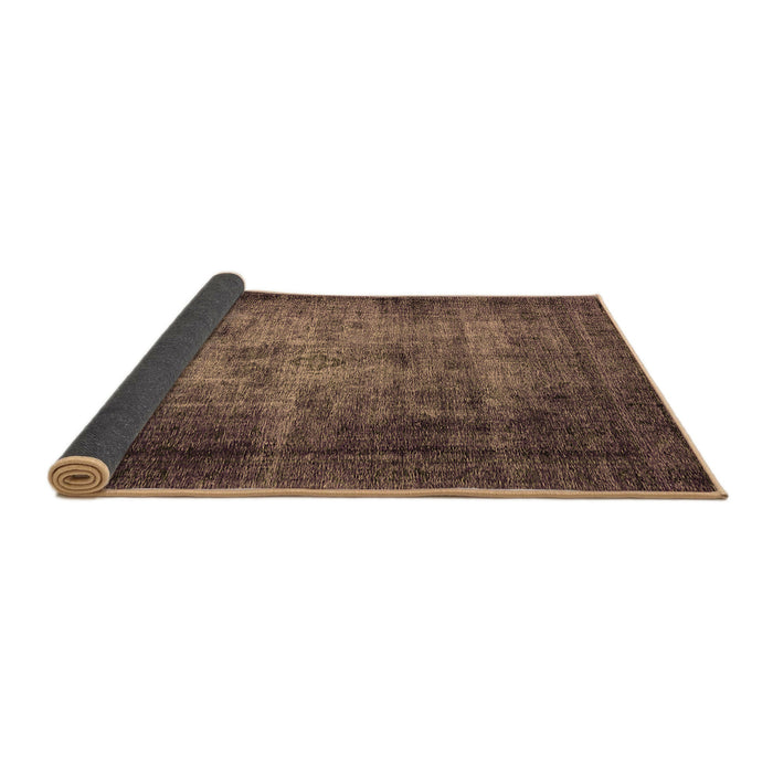 Sideview of Oriental Brown Industrial Rug, urb3244brn