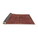 Sideview of Oriental Orange Industrial Rug, urb3245org