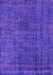 Machine Washable Oriental Purple Industrial Area Rugs, wshurb3245pur